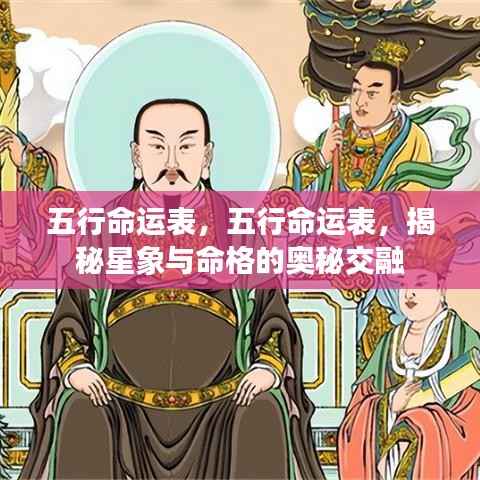 揭秘五行命运表,星象与命格的奥秘交融之道