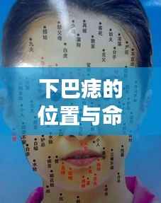 下巴痣位置与命运图解析,神秘联系揭秘