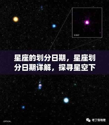 星座划分日期详解,探寻星空下的命运轨迹