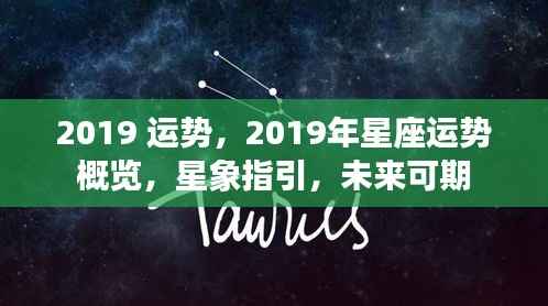 星象指引未来可期,2019年星座运势概览