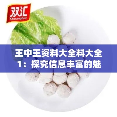 王中王资料大全料大全1:探究信息丰富的魅力之所在