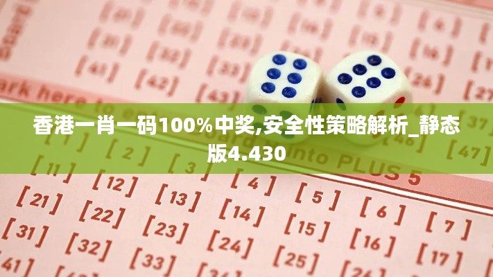 香港一肖一码100%中奖,安全性策略解析_静态版4.430