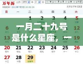 一月二十九号星座运势解析,探寻属于你的星座运势秘密