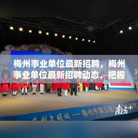 梅州事业单位最新招聘动态,把握机遇,共创未来发展之路