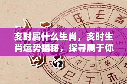 亥时生肖运势揭秘,探寻属于你的未来走向与生肖运势分析