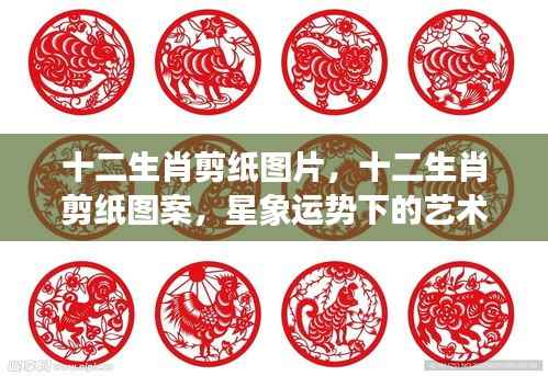 星象运势下的艺术魅力,十二生肖剪纸图片与图案赏析