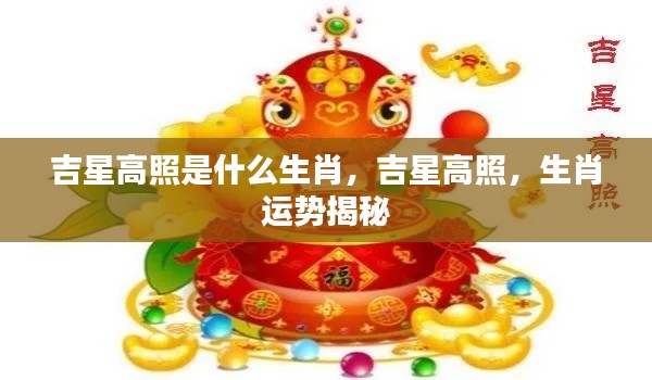 揭秘生肖运势,吉星高照下的生肖揭秘