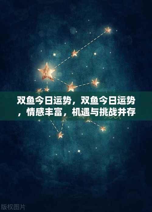 双鱼今日运势详解,情感丰富,机遇与挑战并存的一天