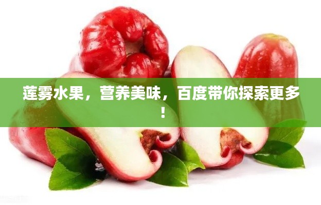 莲雾水果,营养美味,百度带你探索更多!