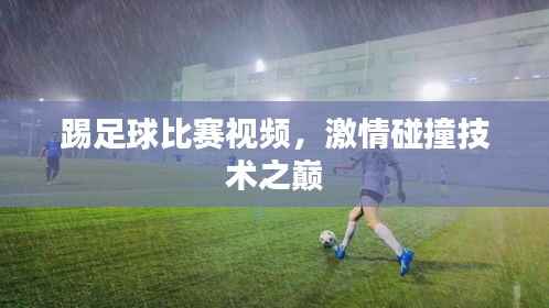 踢足球比赛视频,激情碰撞技术之巅