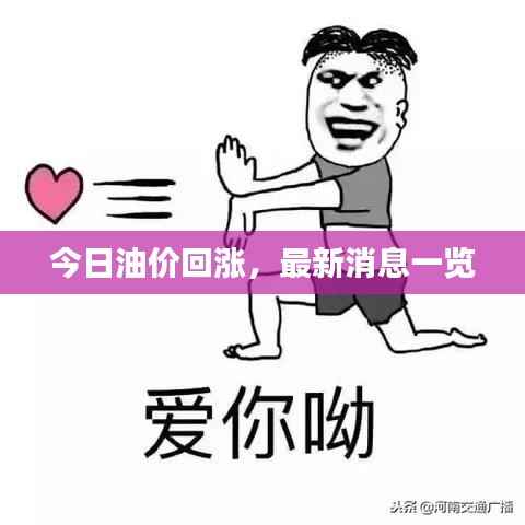 今日油价回涨,最新消息一览