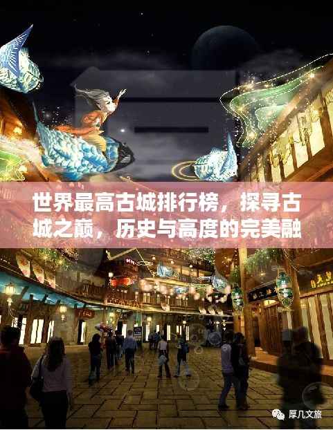 世界最高古城排行榜,探寻古城之巅,历史与高度的完美融合!